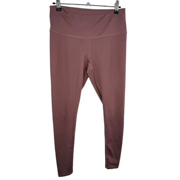Z By Zella Dark Blush Fitted Athletic Leggings - Picture 1 of 4